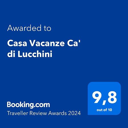 Casa Vacanze Ca' Di Lucchini San Benedetto Val di Sambro Extérieur photo